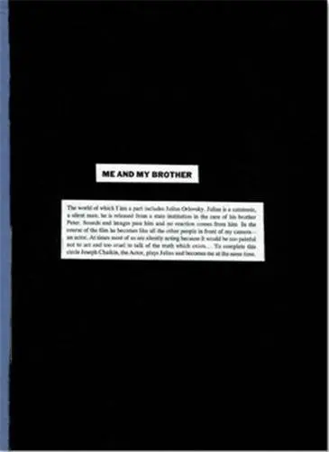 Robert Frank Me and My Brother + DVD