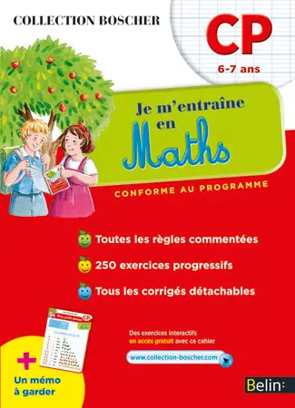 Je m'entraîne en maths : CP, 6-7 ans