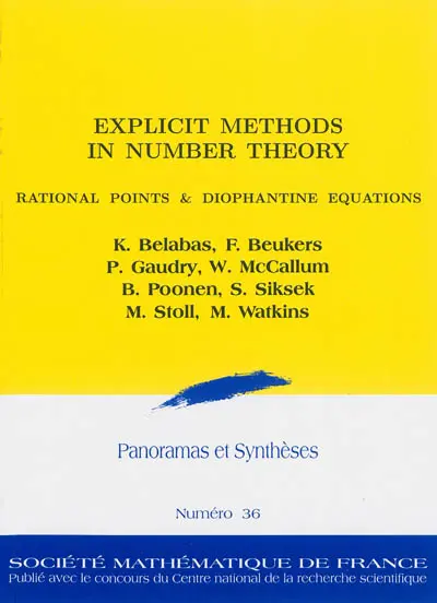 Explicit methods in number theory : rational points & diophantine equations
