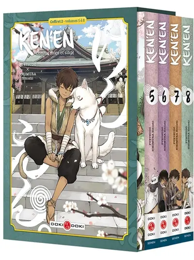 Ken'en : comme chien et singe : coffret volumes 5 à 8