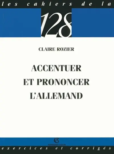 Accentuer et prononcer l'allemand