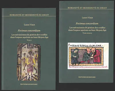 Fecimus concordiam : les mécanismes de gestion des conflits dans l'espace aquitain au haut Moyen Age (VIIIe-XIIe siècle)