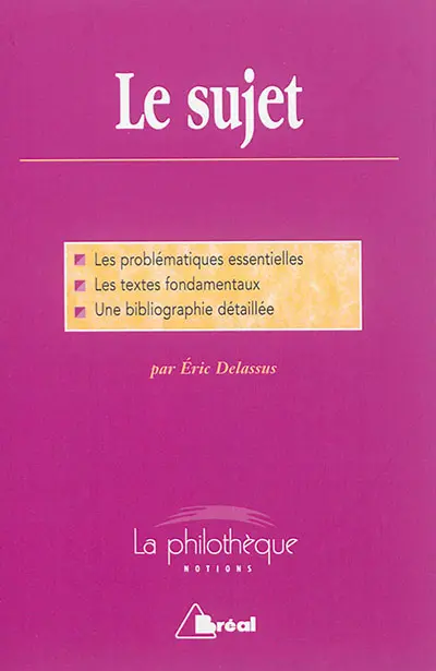 Le sujet : dissertation