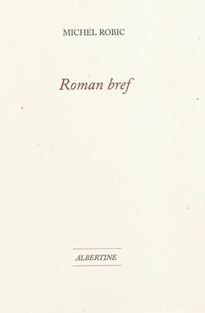 Roman bref