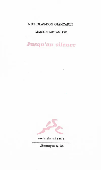 Jusqu'au silence