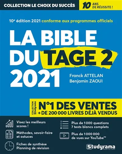 La bible du Tage 2 : 2021