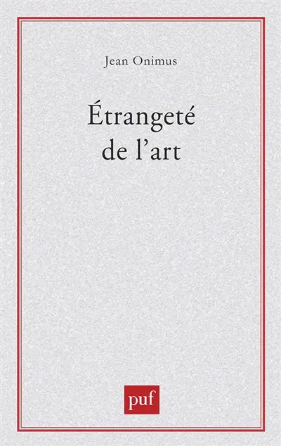 Etrangeté de l'art
