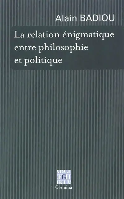 La relation énigmatique entre politique et philosophie