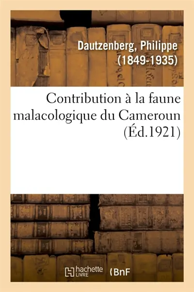 Contribution à la faune malacologique du Cameroun