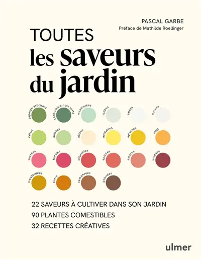 Toutes les saveurs du jardin : 22 saveurs à cultiver dans son jardin, 90 plantes comestibles, 32 recettes créatives