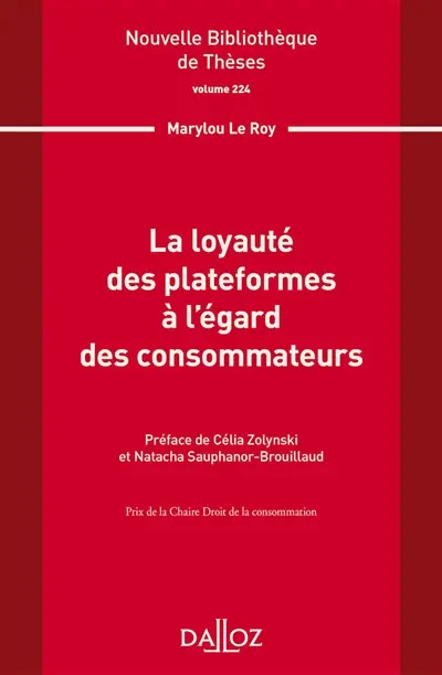 La loyauté des plateformes à l'égard des consommateurs