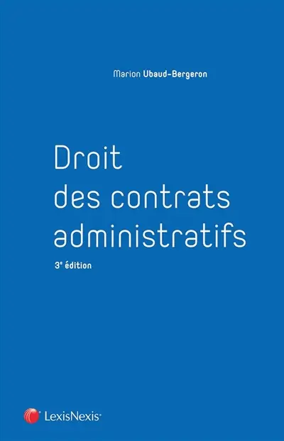 Droit des contrats administratifs