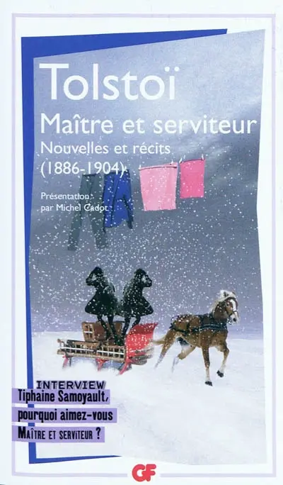 Maître et serviteur : nouvelles et récits (1886-1904)
