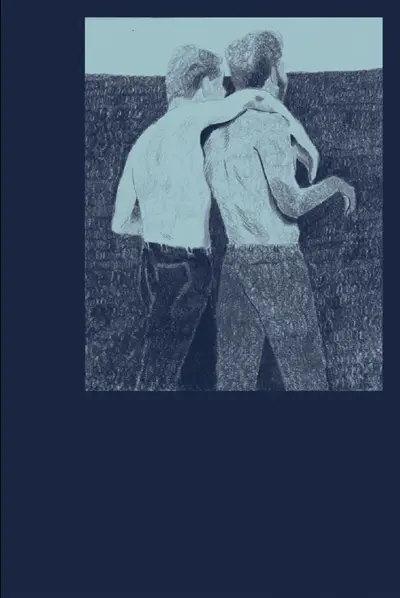 The moon sets a knife