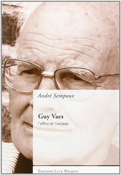 Guy Vaes, romancier : l'effroi et l'extase