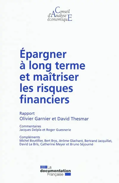 Epargner à long terme et maîtriser les risques financiers