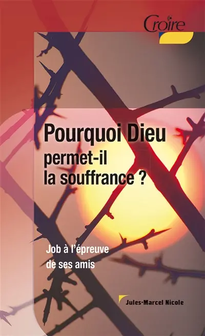 Pourquoi Dieu permet-il la souffrance ? : Job à l'épreuve de ses amis