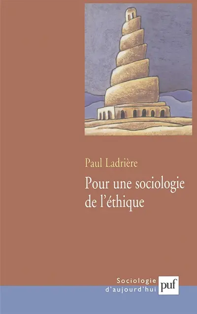 Pour une sociologie de l'éthique