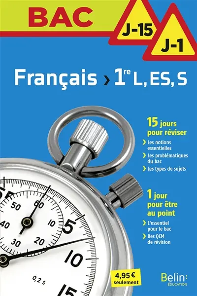 Français 1re L, ES, S