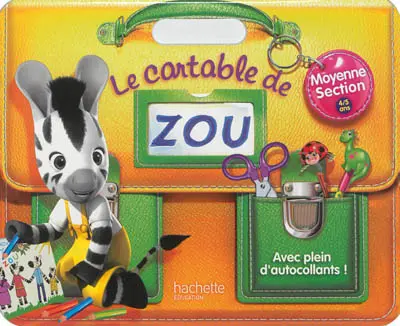 Le cartable de Zou, moyenne section 4-5 ans