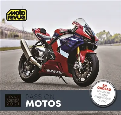 Passion motos : livre agenda 2021