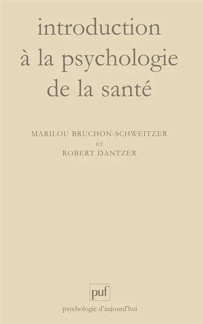 Introduction à la psychologie de la santé