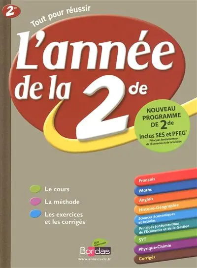 L'année de la 2de