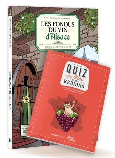 Les fondus du vin d'Alsace + Quiz des vins de nos régions