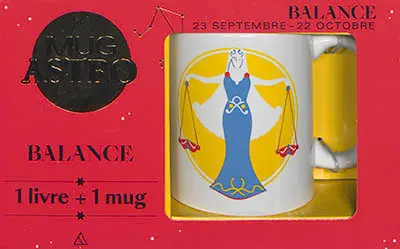 Balance (23 septembre-22 octobre) : 1 livre + 1 mug