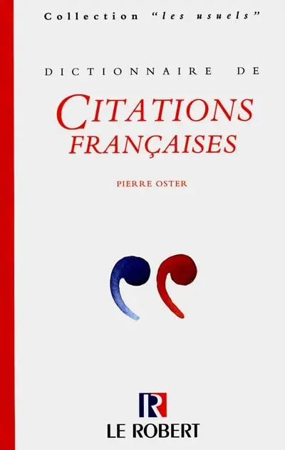 Dictionnaire de citations françaises