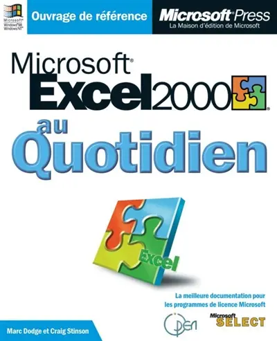 Microsoft Excel 2000 au quotidien