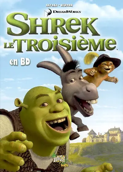 Shrek en BD. Shrek le troisième en BD