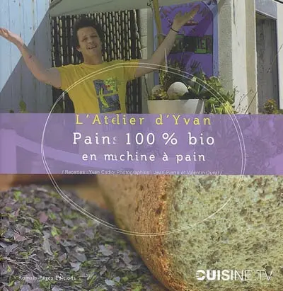 Pains 100 % bio en machine à pain