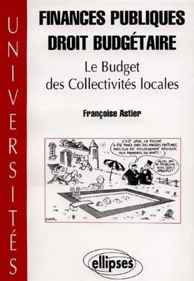 Finances publiques droit budgétaire : le budget des collectivités locales
