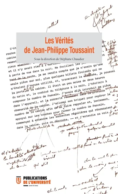Les vérités de Jean-Philippe Toussaint
