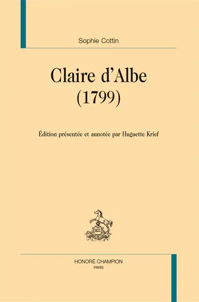 Claire d'Albe (1799)