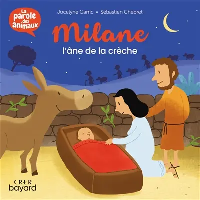 Milane : l'âne de la crèche