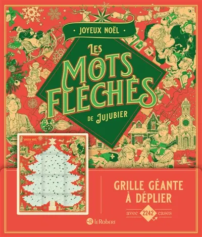 Joyeux Noël : Les mots fléchés de Jujubier : Grille géante