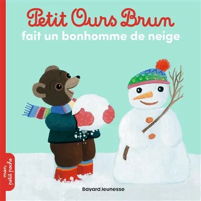 Petit Ours Brun fait un bonhomme de neige