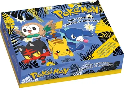 Pokémon : mon coffret cartes à gratter