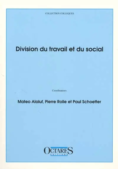 Division du travail et du social