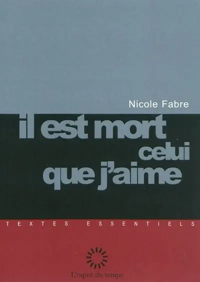 Il est mort celui que j'aime