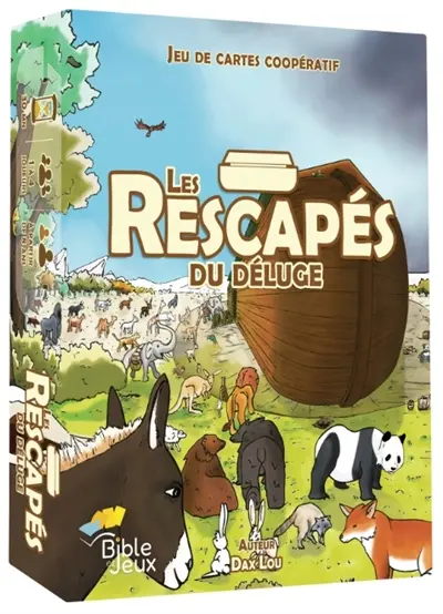 Les rescapés du déluge : jeu de cartes coopératif