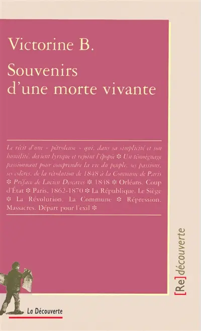 Souvenirs d'une morte vivante