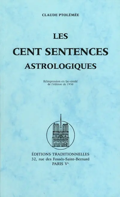 Les cent sentences astrologiques