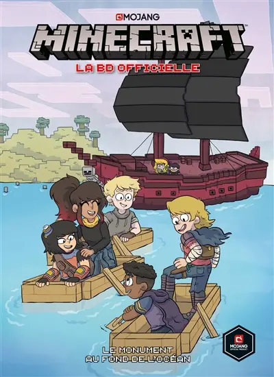 Minecraft : la BD officielle. Vol. 2. Le monument au fond de l'océan