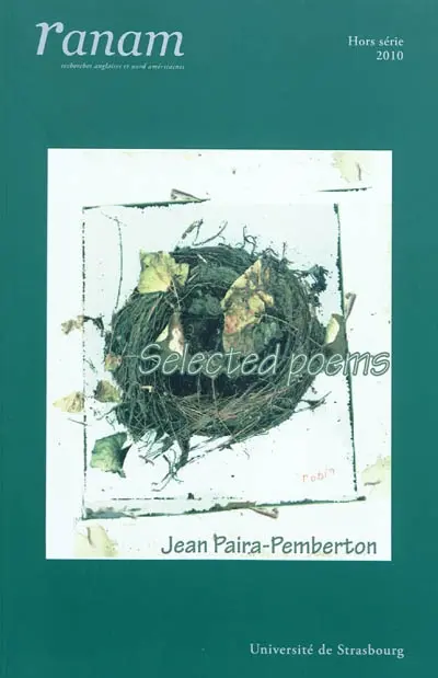 Ranam, hors série. Selected poems