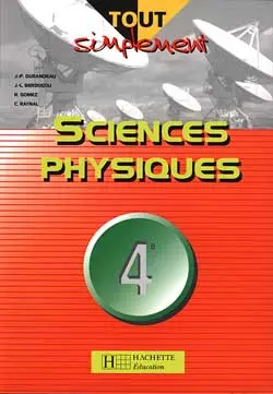 Sciences physiques 4e