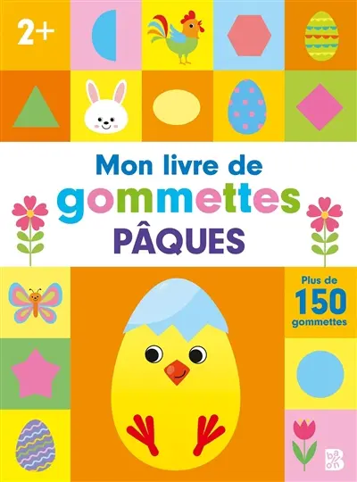 Pâques : mon livre de gommettes
