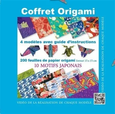 Coffret origami : 10 motifs japonais